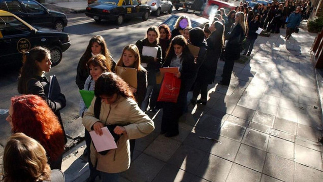 imagen La tasa de desocupación del primer trimestre fue de 9,2 %