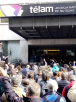 Despidos en Télam: "Un día me dieron la bienvenida y al otro me echaron"
