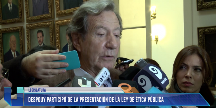 Despouy participó de la presentación de la Ley de Ética Pública