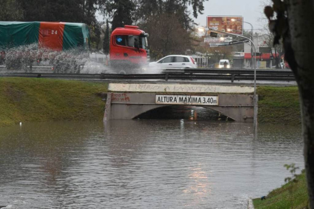 Por las tormentas, Mendoza volvió a colapsar 