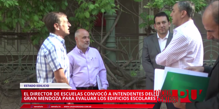 DGE e Intendentes evaluan situación edilicia de escuelas