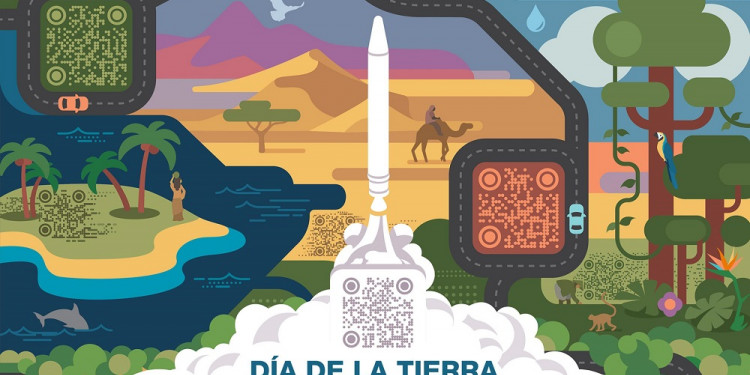 La NASA desarrolló un póster virtual para celebrar el Día de la Tierra 2022