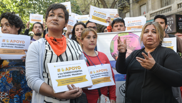 imagen Próvolo: "Ellos se sienten otra vez pisoteados"