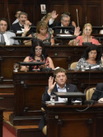 El consenso fiscal logró sanción inicial en la Legislatura 