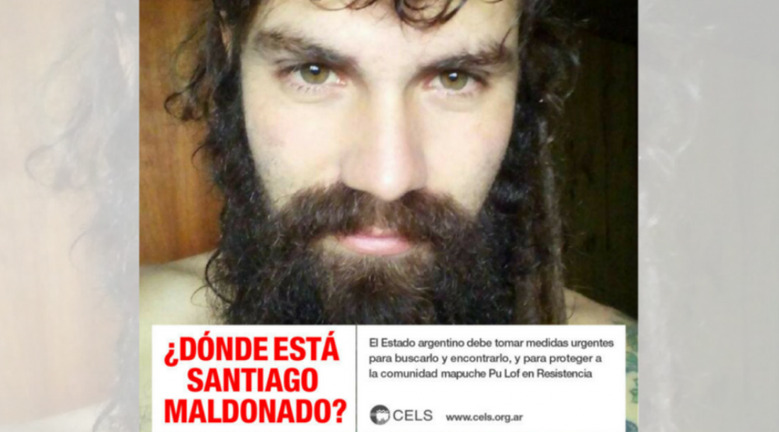 La ONU exigió al Gobierno encontrar a Maldonado