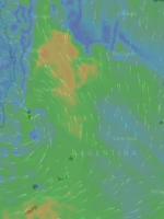 Alerta en cordillera y descenso de la temperatura para el llano