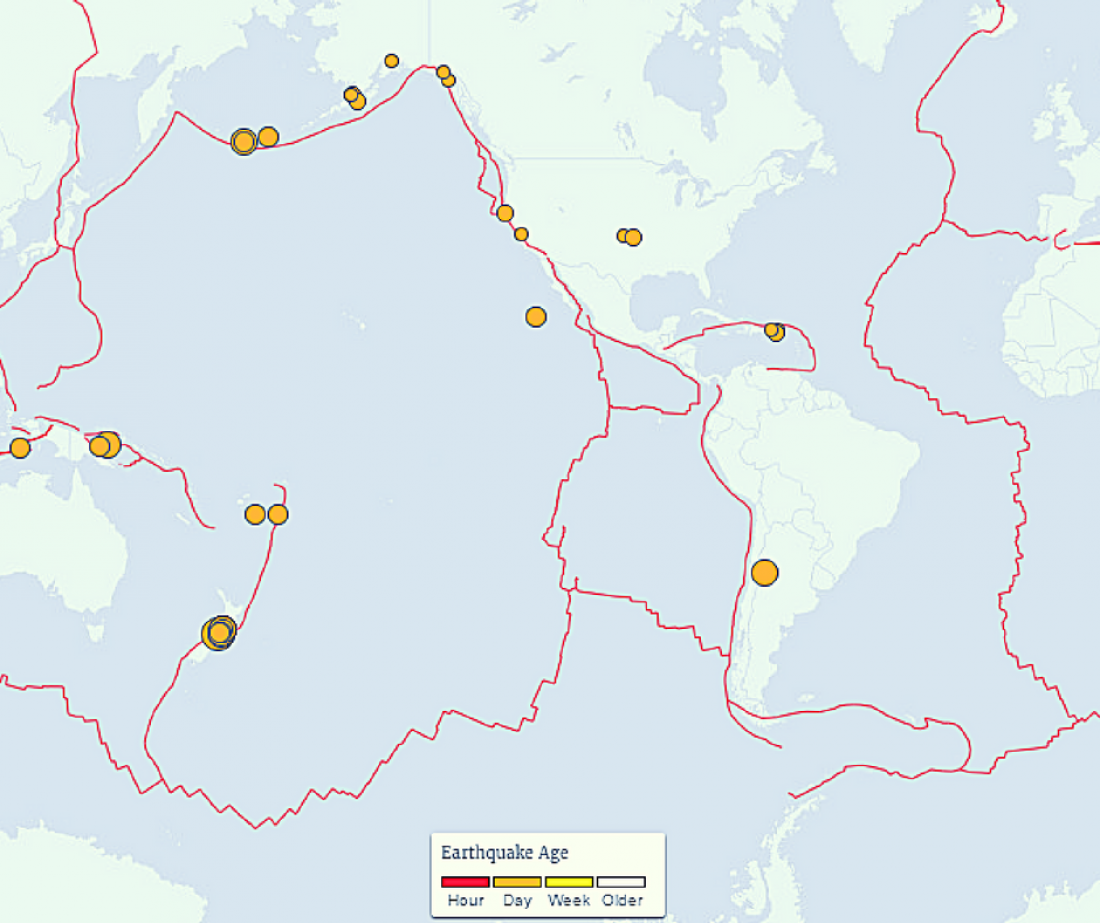 Alerta: cadena de sismos a lo largo y ancho del mundo