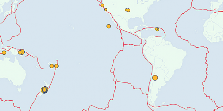 Alerta: cadena de sismos a lo largo y ancho del mundo