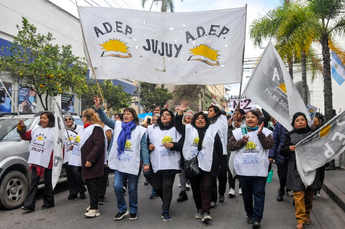Jujuy: paro docente y protestas en contra de la reforma constitucional