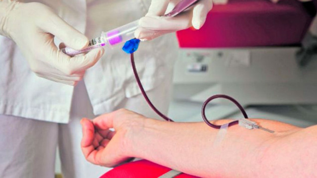 imagen La donación de sangre continúa un 45% por debajo del promedio 