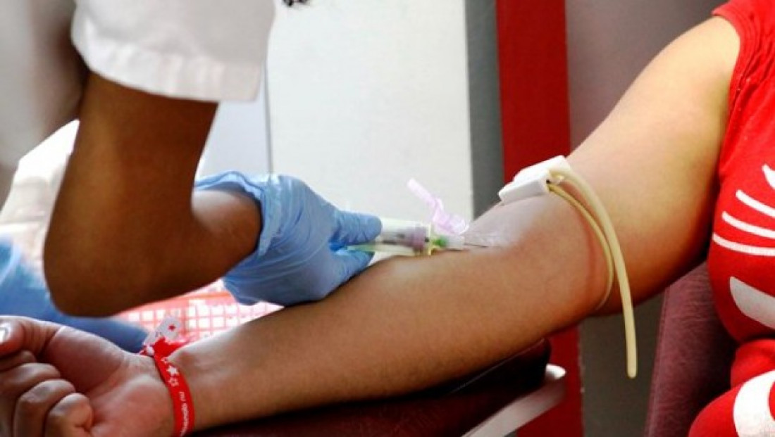 Avances en el formulario para donar sangre