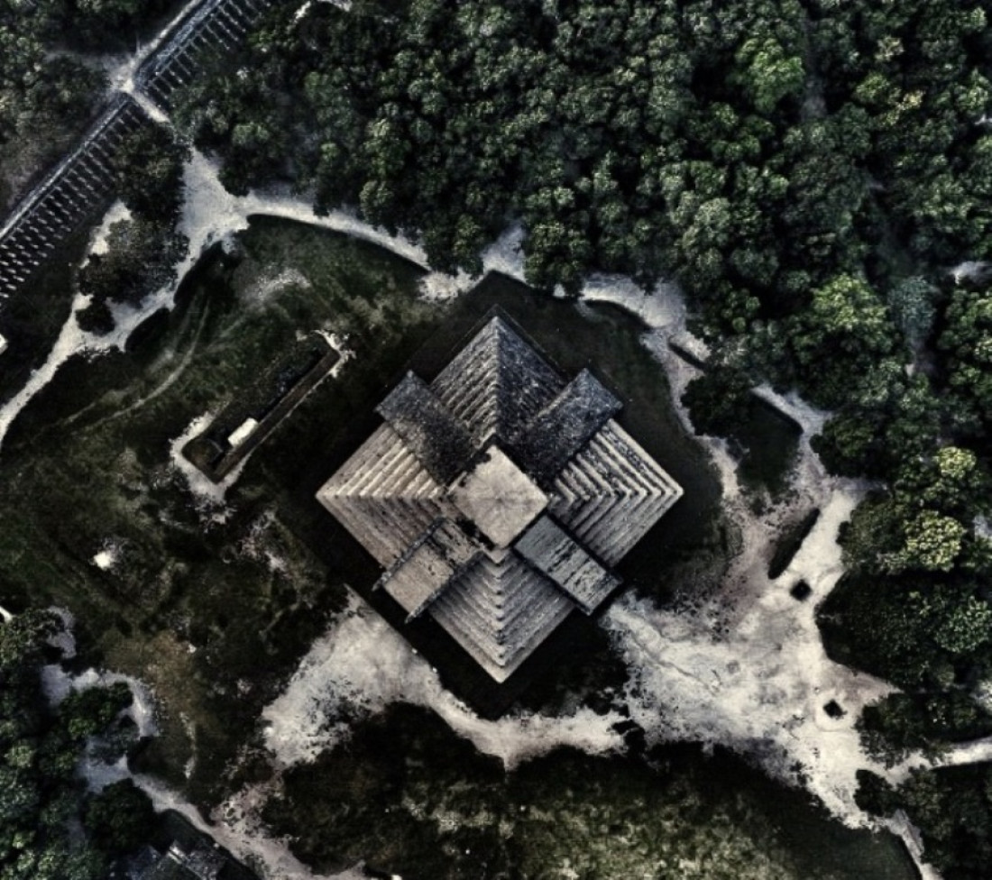 Uso de drones: foto de pirámides de México desató la polémica