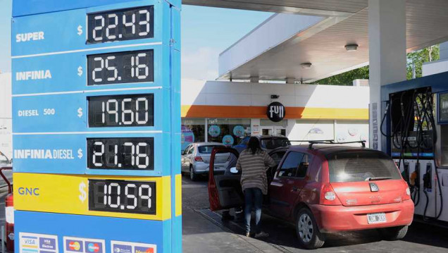 imagen Se sabía: los combustibles subieron el 10 %