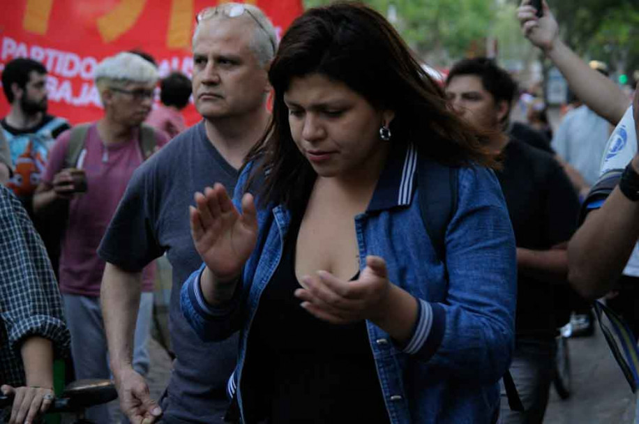 imagen Fotogalería: un centenar de mendocinos marchó por Santiago Maldonado