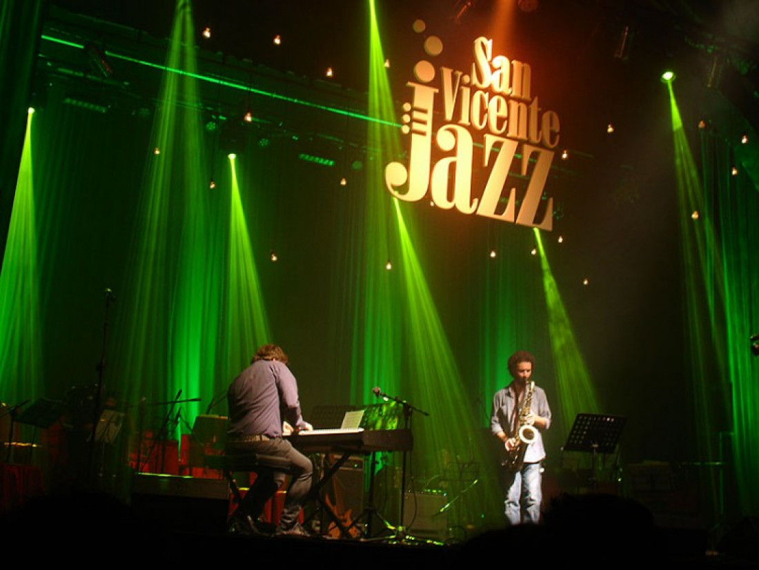 Mario Parmisano en el cierre de San Vicente Jazz