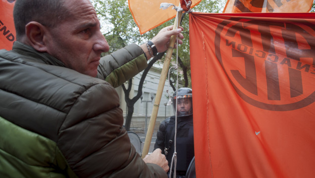imagen Fotogalería: el acampe en la legislatura