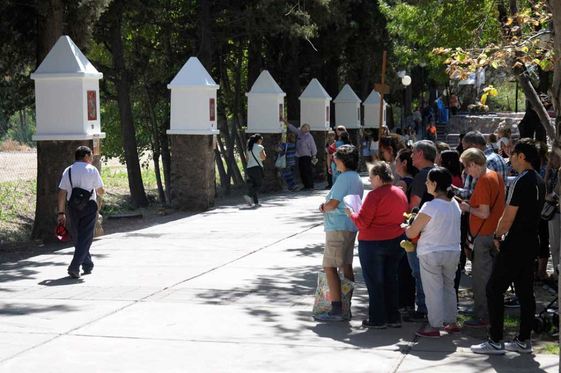 Postales del Vía Crucis