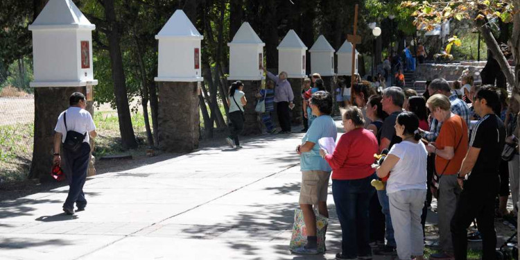 Postales del Vía Crucis