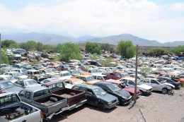 imagen Predio repleto de autos desechos