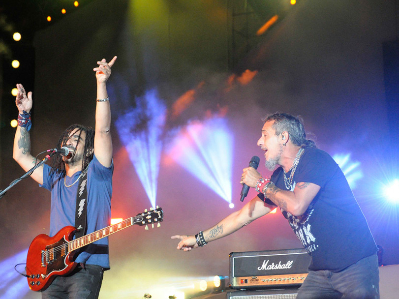 imagen La segunda repetición del Acto Central se vivió a puro rock