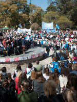 El Consejo Superior de la UNCUYO sesionó en la Plaza Independencia