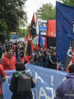 Fotogalería: así se reclamó en Mendoza contra el Presupuesto