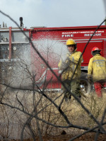 Nuevos incendios en El Challao: dos casas quedaron destruidas