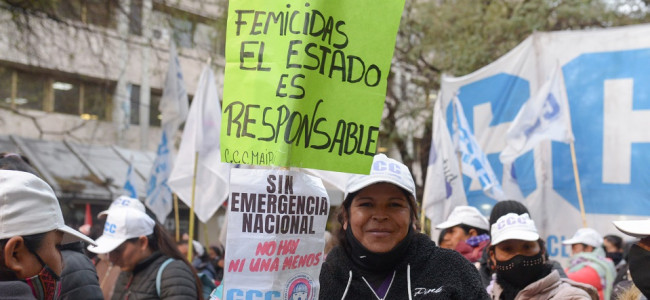 En octubre, Argentina registró un femicidio por día