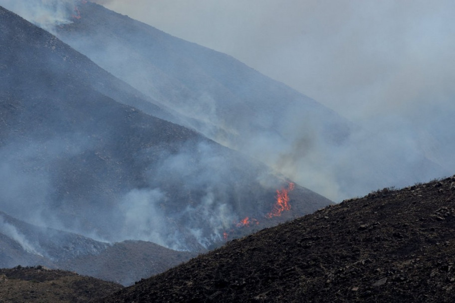 imagen Fotogalería: así quedó el Cerro Arco tras el incendio