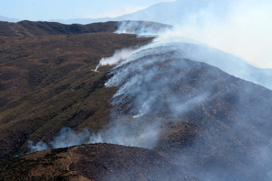 imagen Fotogalería: así quedó el Cerro Arco tras el incendio