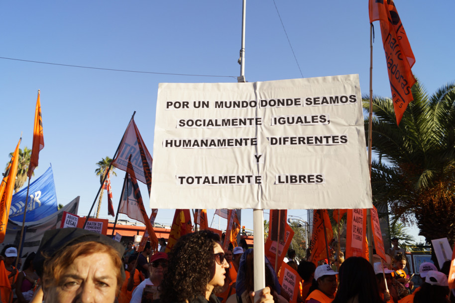 imagen En Mendoza, se dijo "basta" a la violencia machista