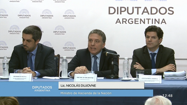 imagen El Presupuesto 2019 prevé una caída del PBI del 0,5% y una inflación del 23 %
