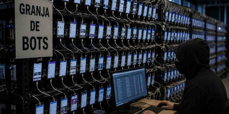 Granjas de bots: cómo operan y qué buscan en las redes