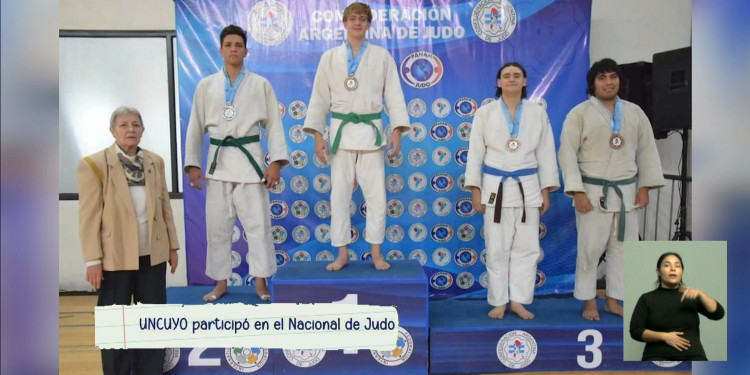 La UNCUYO participó del Nacional de Judo