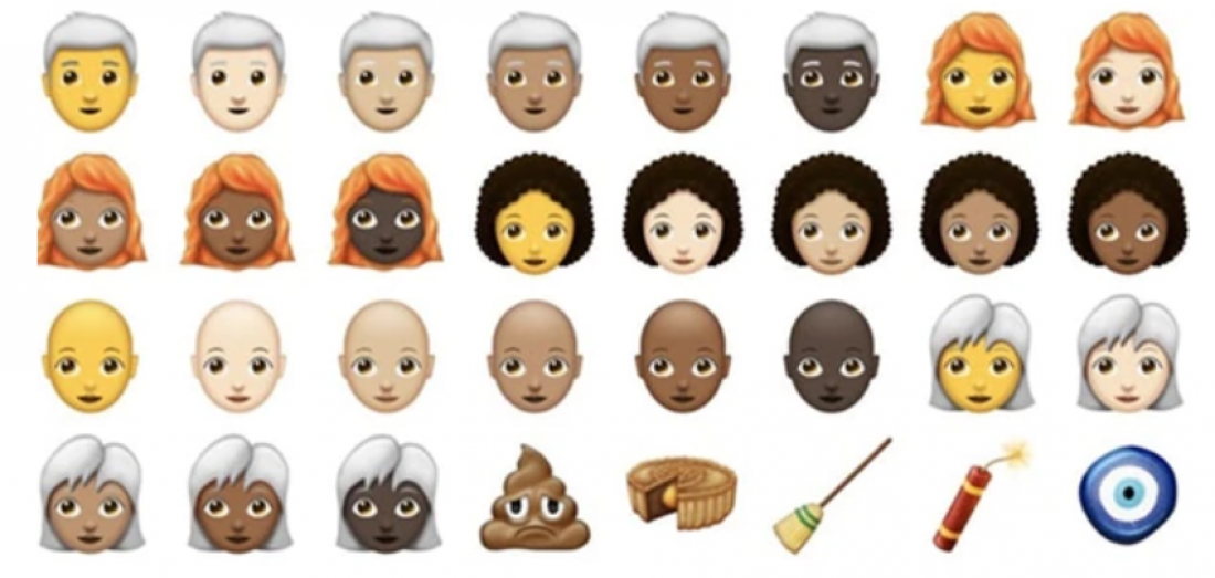 Mirá los nuevos emojis que saldrán en 2018