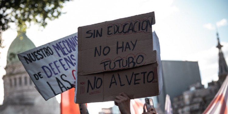 "Está en riesgo el funcionamiento": las universidades nacionales ratificaron la marcha federal tras el veto