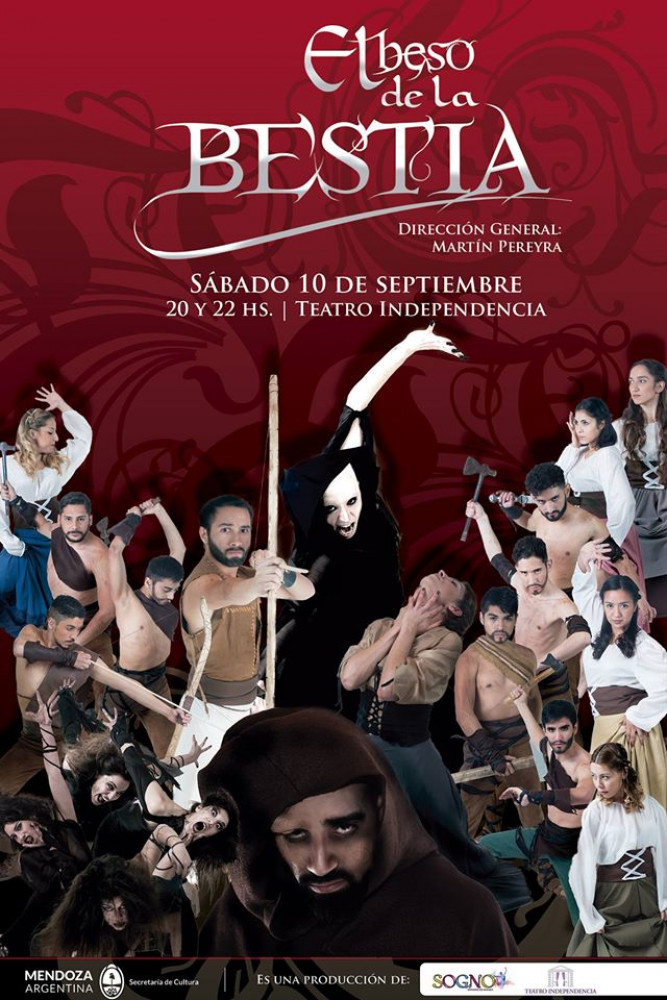 "El beso de la Bestia" llega al Teatro Independencia