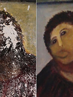 A 10 años de la malograda restauración del "Ecce Homo": del meme a generar miles de dólares