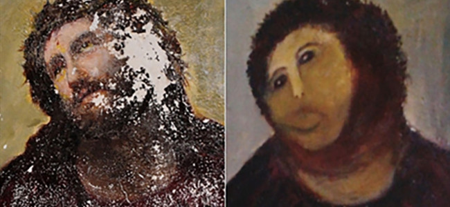 A 10 años de la malograda restauración del "Ecce Homo": del meme a generar miles de dólares