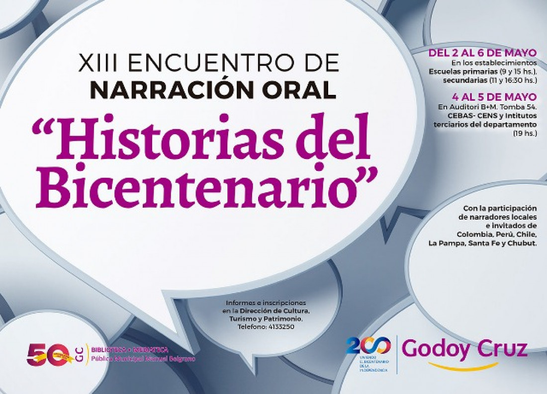 El encuentro de narradores orales vuelve a copar Godoy Cruz