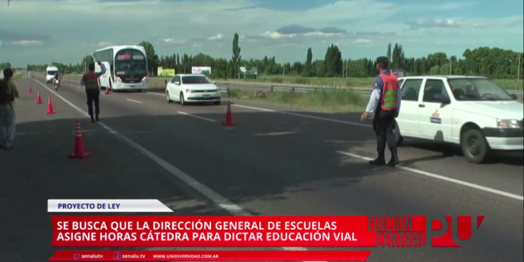 Buscan que la DGE promueva la educación vial en colegios