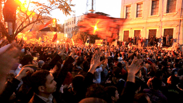 imagen Nuevos enfrentamientos entre manifestantes y la policía de Egipto