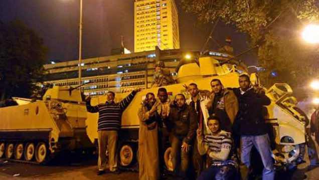 imagen Caótica situación social y política en Egipto 