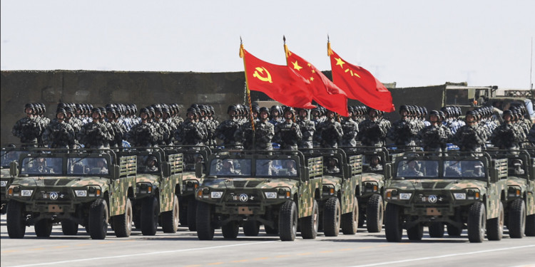 China celebró los 90 años de su ejército