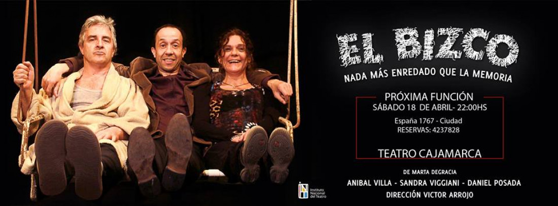 El Bizco, este sábado en el Teatro Cajamarca