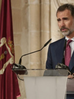 "La sociedad catalana está fracturada", dijo el rey Felipe
