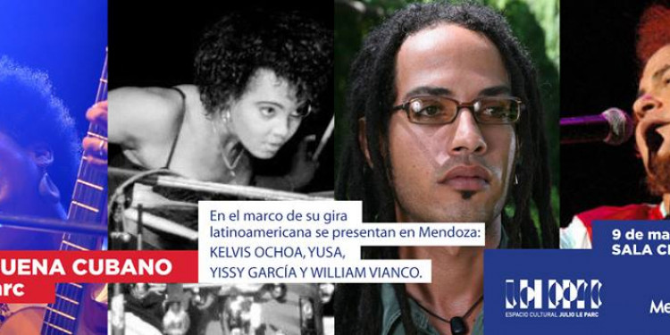 "El Sur Suena Cubano" inicia su gira argentina en el Espacio Cultural Julio Le Parc
