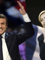 Balotaje en Francia: las encuestas señalan a Macron como ganador