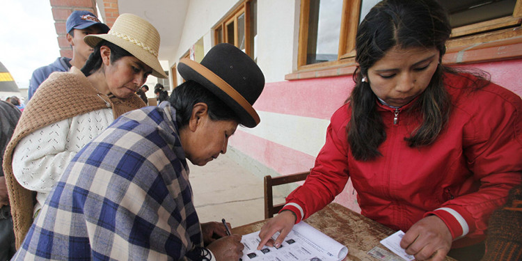 Bolivia vota por Evo en Mendoza