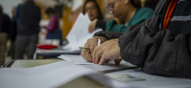 "Hay una apatía muy grande para votar"